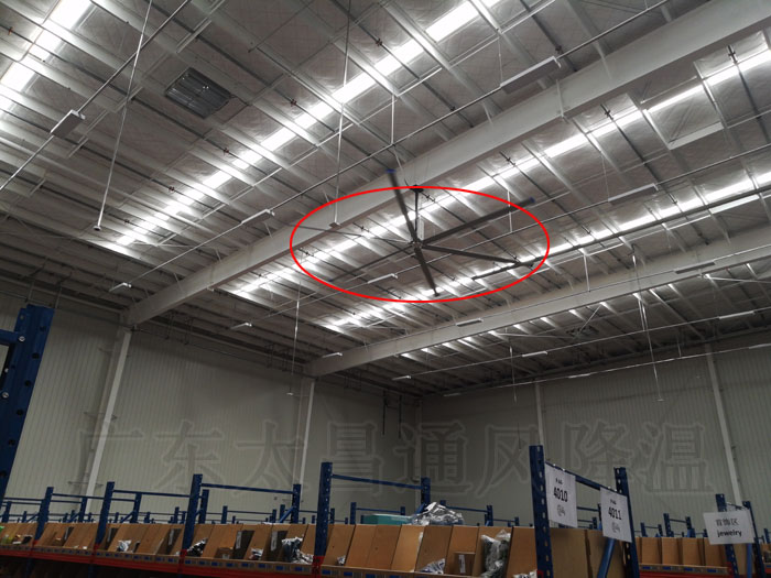 廠房車間安裝大型工業(yè)大風(fēng)扇效果如何？