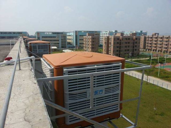 降溫?fù)Q氣效果好的環(huán)保空調(diào) 高溫難耐 你的車(chē)間安裝了嗎？